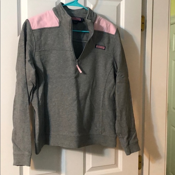 Vineyard Vines Tops - Vineyard Vines Shep Shirt, Pink/Gray, Sz Large